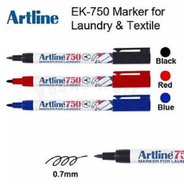 

SPIDOL MARKER LAUNDRY ARTLINE EK-750 @Pcs