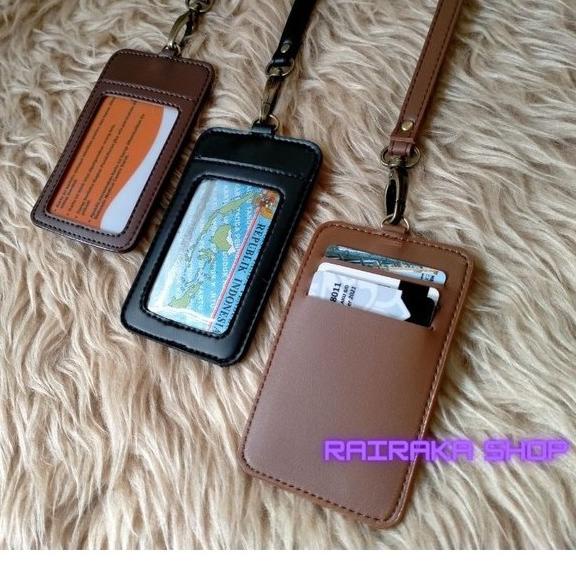 

ヺ Id Card Kulit Name Tag Kulit Card Holder ≋