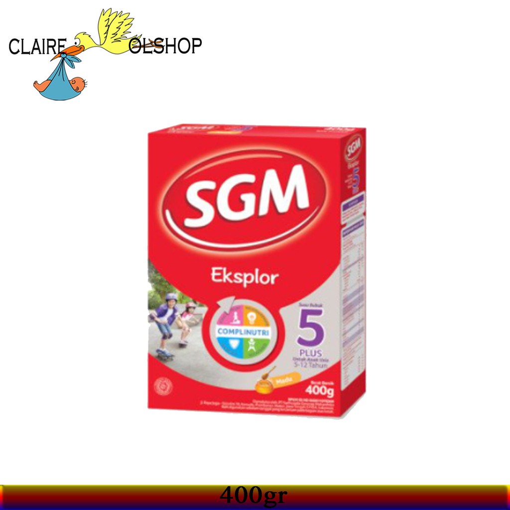 

SGM EKSPLOR 5 PLUS RASA MADU 400gr