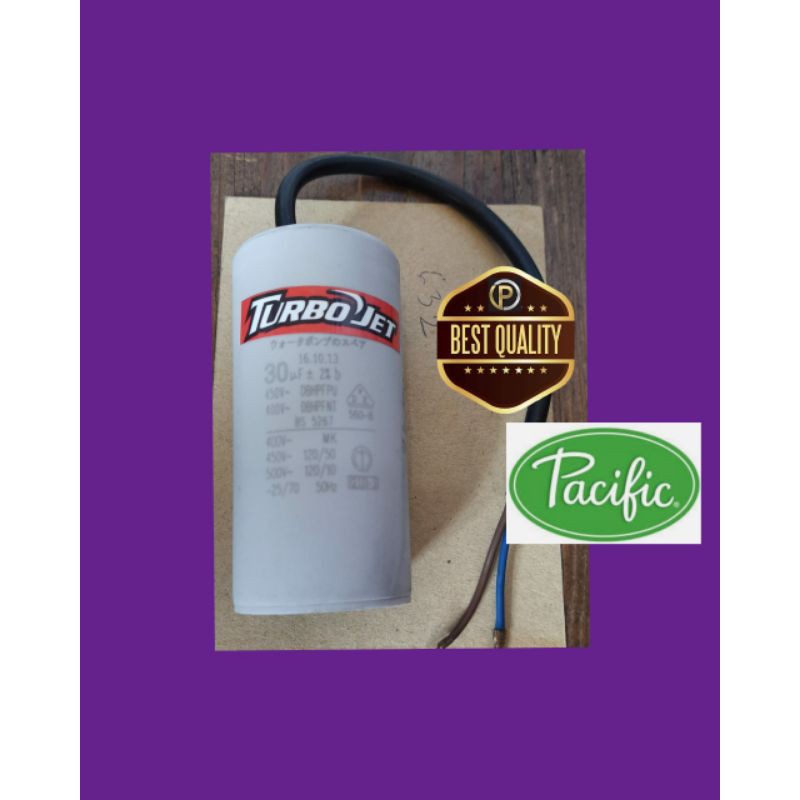 kapasitor Turbo Jet 30 uf kabel pompa air satelit shimizu 1 hp 3inch spg  20 327 k cable submersible