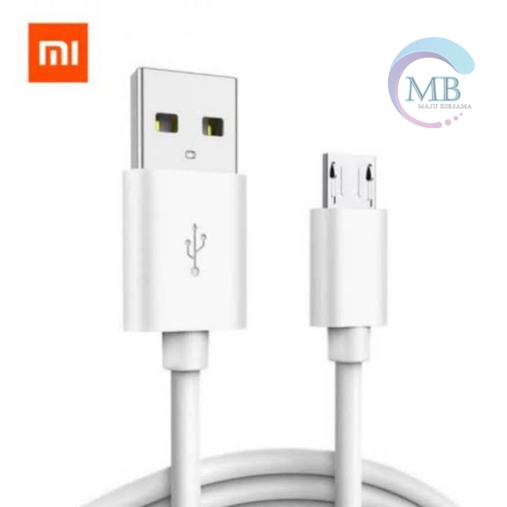 KABEL CABLE DATA ORI CABUTAN NONPACK XIAOMI FAST CHARGING MICRO USB PUTIH ORIGINAL 100% MB3548