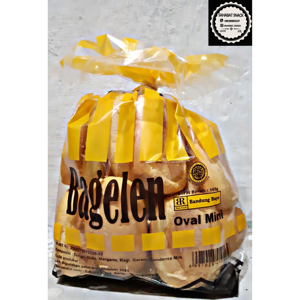 

Biskuit Bagelan Oval