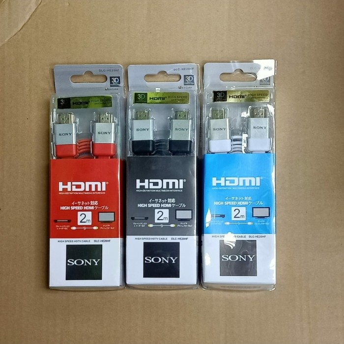 Kabel Hdmi Sony Flat PS3/PS4 ORIGINAL Original original