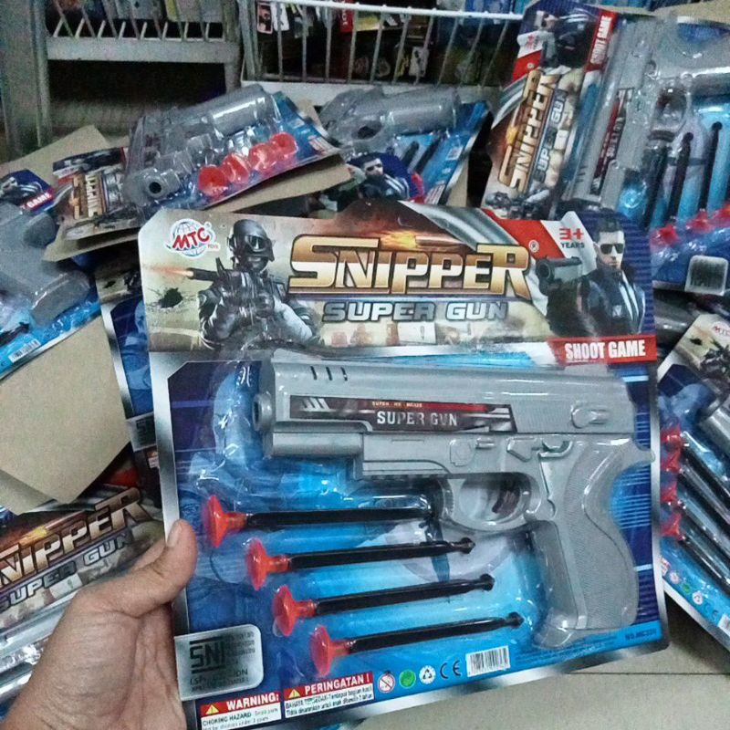 Mainan Pistol Sniper Gun / tembak Shoot Game MC320