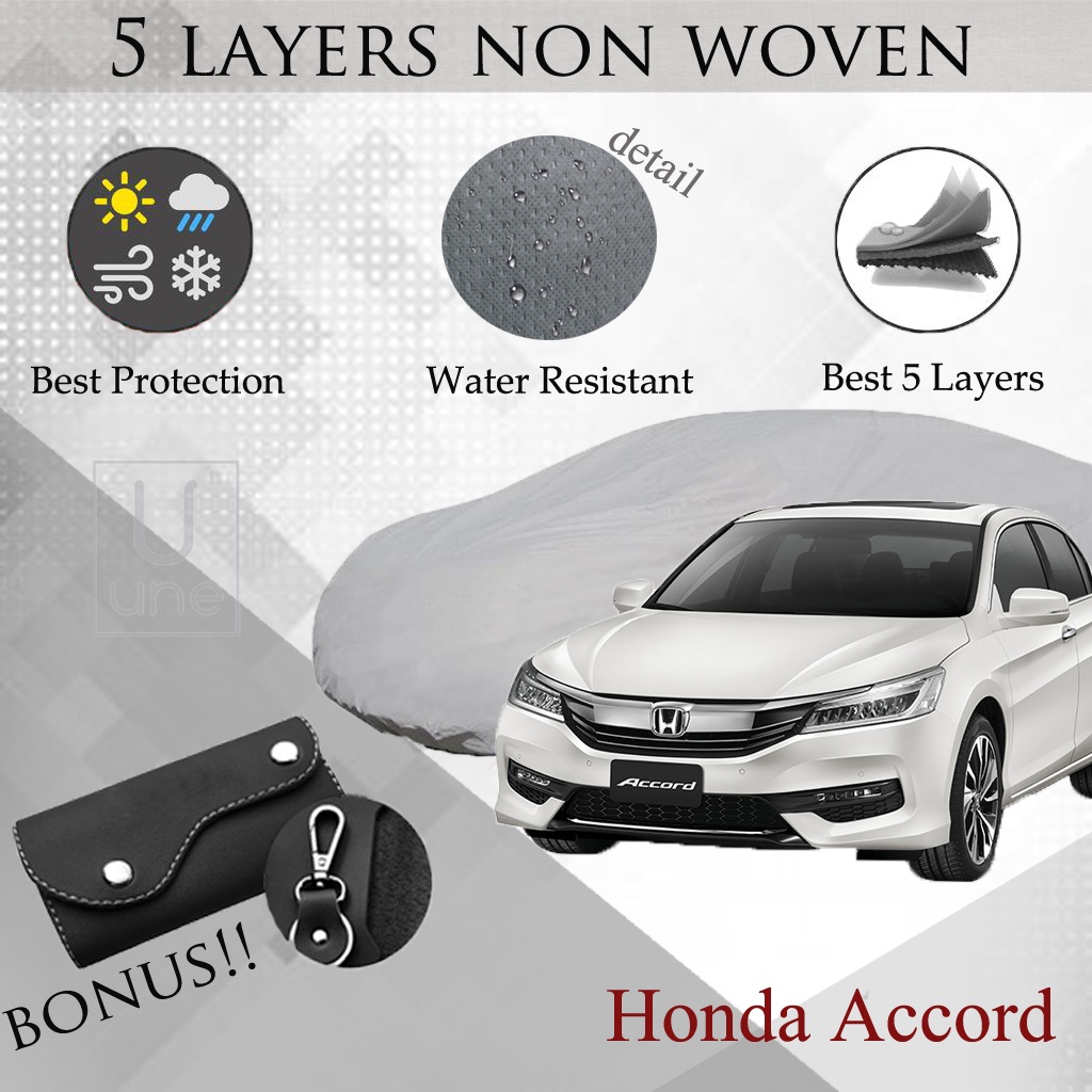 Cover Sarung Mobil ACCORD 5 Layer Protection