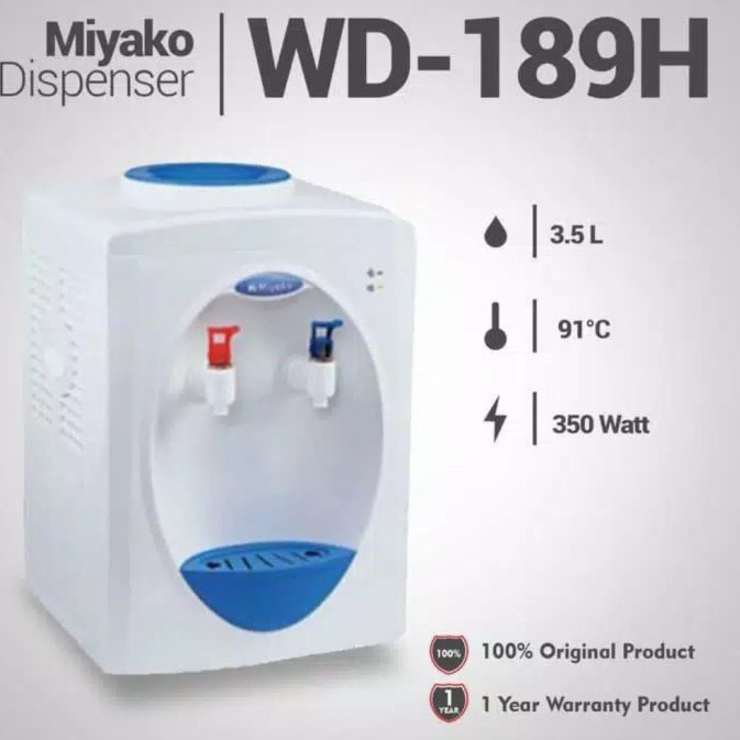 Dispenser Miyako WD189h Hot and Normal / Myiako Dispenser WD-189H