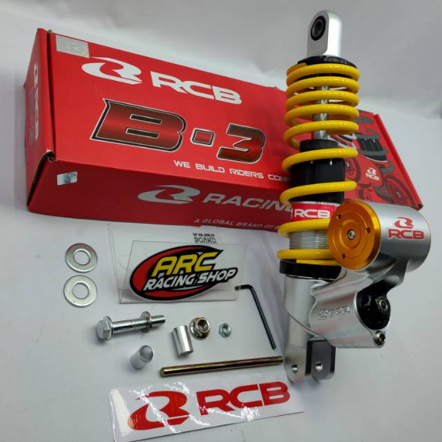 Shock RCB Mio 295 mm tabung bawah SB 3 matic original RCB malaysia Mio Vario beat dll