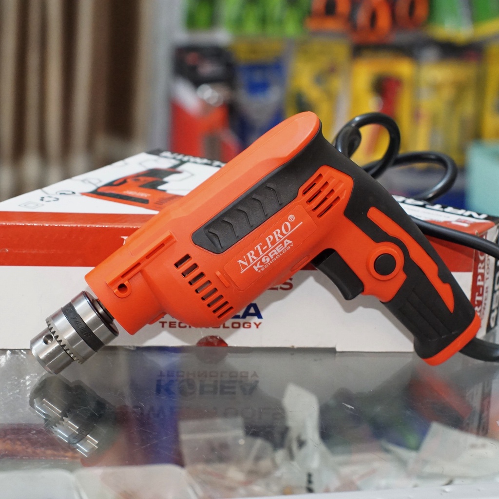 Mesin Bor NRT PRO 450 HD / Bor Listrik NRT 450HD 10 MM Bolak Balik