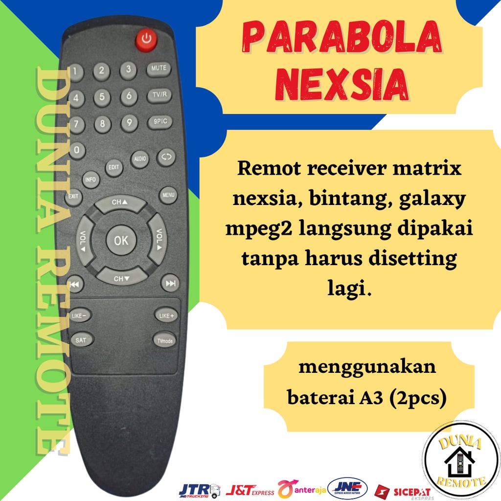 Remot Remote Receiver Parabola Matrix Nexia MPEG2