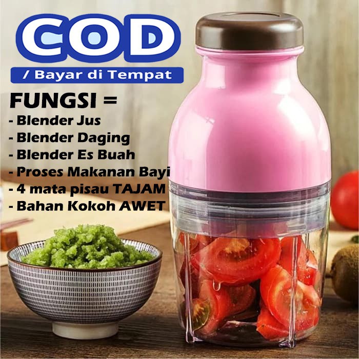 [Best Seller] Blender Capsule Cutter Quatre - Blender Kapsul Serbaguna Free Bubble