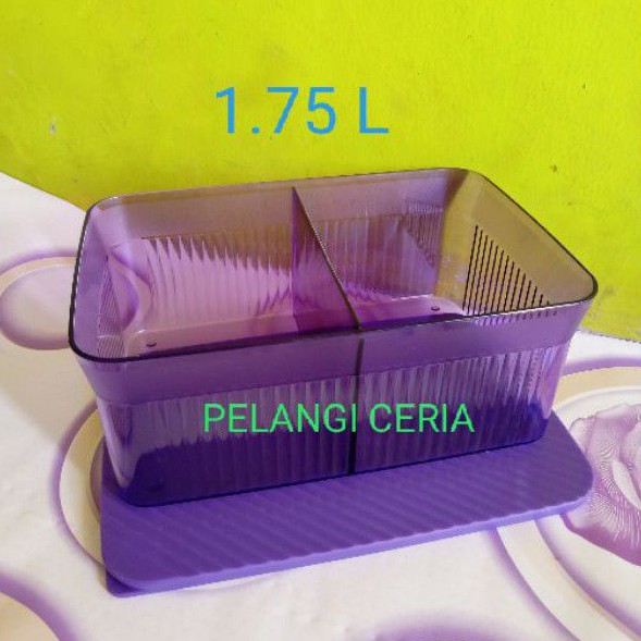 Toples snack it ungu 1,75 liter tupperware 1 pcs