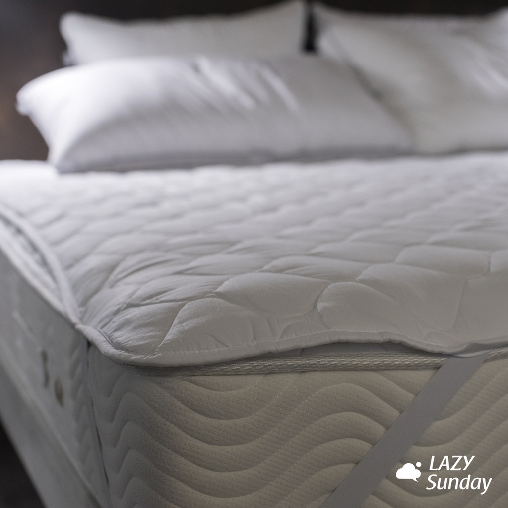 Pelindung Matras Kasur / Mattress Protector / Mattress Topper Microfiber Goose Feel - LAZY Sunday