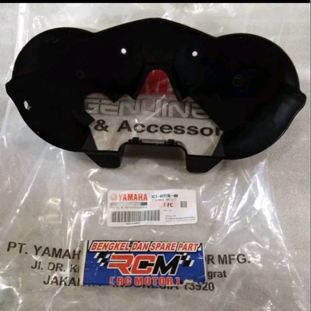 CASE BOX BOK COVER HITAM LUAR SPIDO SPEEDO SPIDOMETER SPEEDOMETER VIXION OLD LAMA OVI 3C1-H359E-00