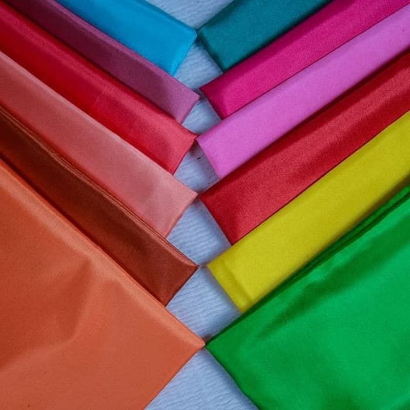 ain habutai meteran / kain peles abutai / kain beckgroud photo /kain polos murah