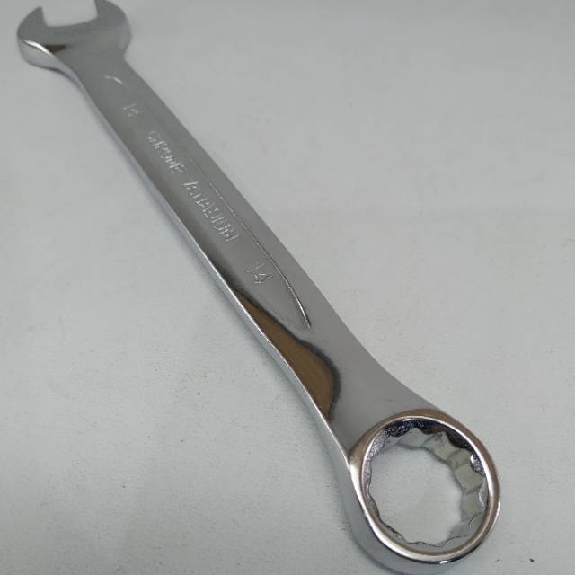 Combination Wrench Kunci Kombinasi Ring Pas 14mm CRV