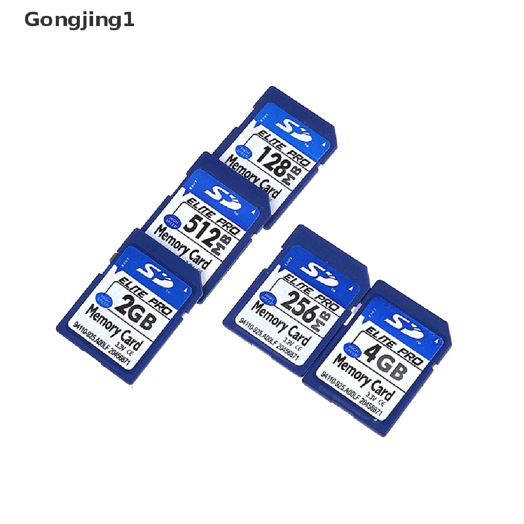 Gongjing1 Memory Card Sd Digital 128mb 256mb 512mb 2gb