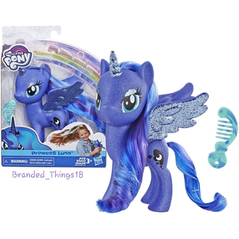 My Little Pony Princess Luna MLP Kuda Poni Original Hasbro Medium Size Ukuran Sedang Figure Figure D