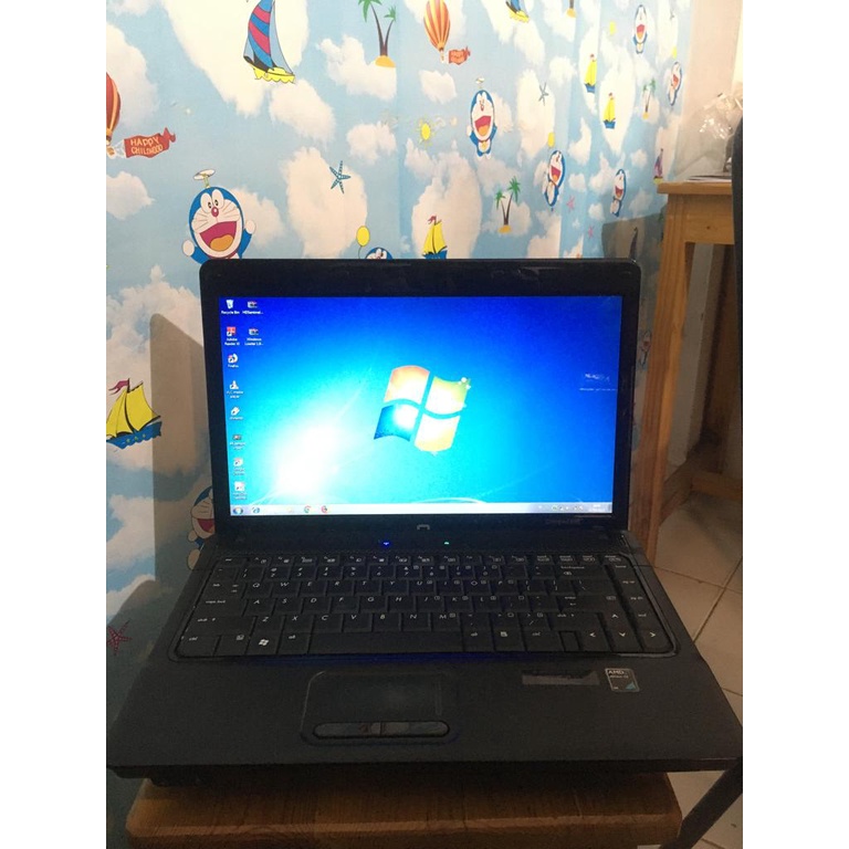 HARGA LAPTOP BEKAS || Laptop Compaq 515 Amd Athlan Core2duo 2gb//250gb. 14 inch Mulusss