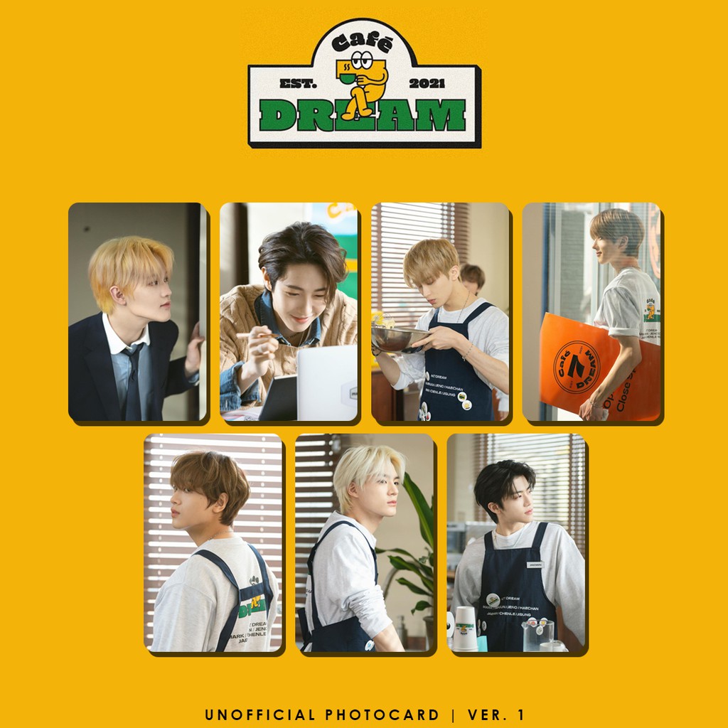 Photocard NCT DREAM - 7 Dream cafe