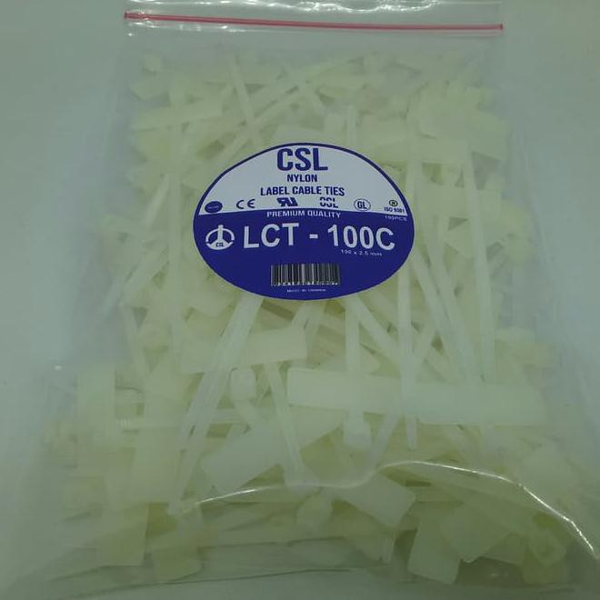 

Kabel Ties Label 10 Cm Putih Unit Baru