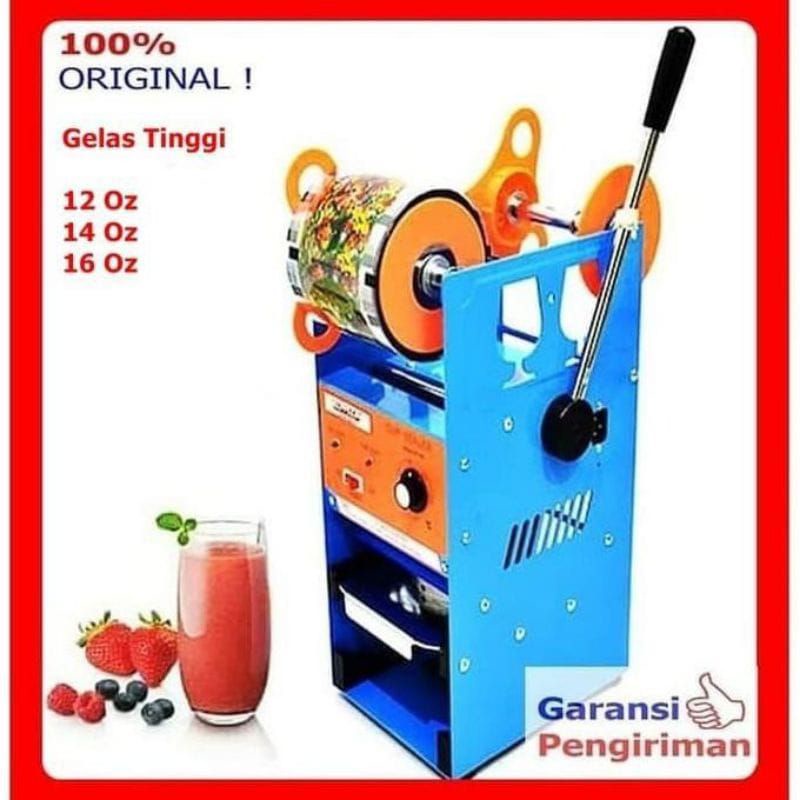 Mesin Cup Sealer press minuman /mesin tutup minuman mesin penutup gelas minuman jus juice