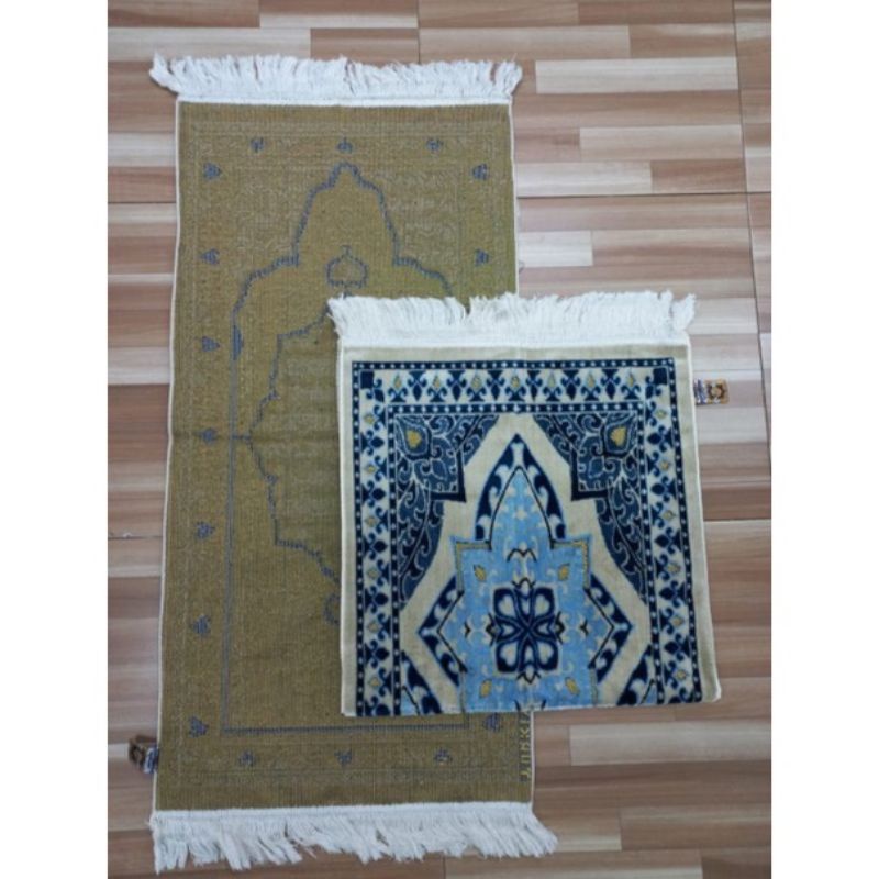 sajadah yakar turkey premium bludru tebal halus uk midi