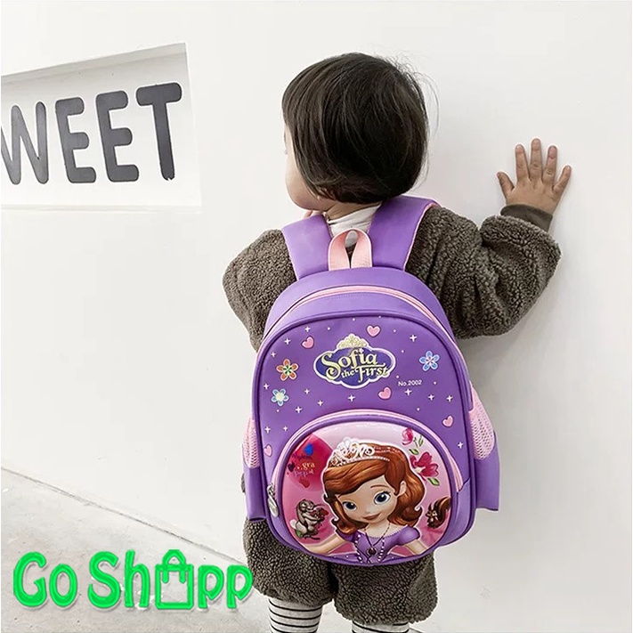 Tas Sekolah Anak Import Premium High Quality Terbaru - Tas Ransel Anak Motif Karakter 3D Timbul -  Tas Ransel Anak Sekolah SD - Tas Anak Karakter Frozen Elsa - Tas Anak Karakter McQueen - Tas Anak Karakter Spiderman - Backpack Anak Sekolah Unisex [BK17]