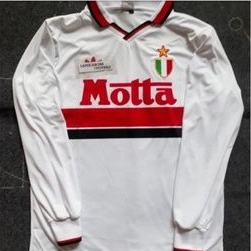 JERSEY AC MILAN RETRO 1992 1993 1991 1994 92 93 94 LS LONGSLEEVE full away Blokecore skena Panjang