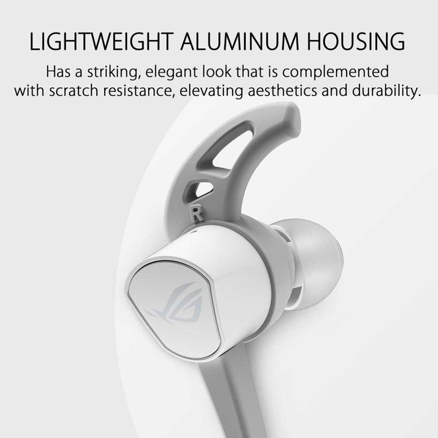 ASUS ROG CETRA II CORE MOONLIGHT - Gaming Headset Earphone White ML