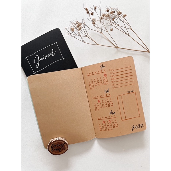 

Journal Notebook A6 Calendar