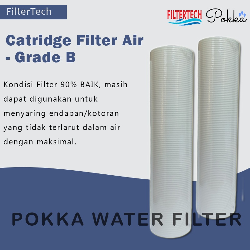 Jual Grade B / Catridge Filter Air 10 Inch / Water Filter - Filter ...