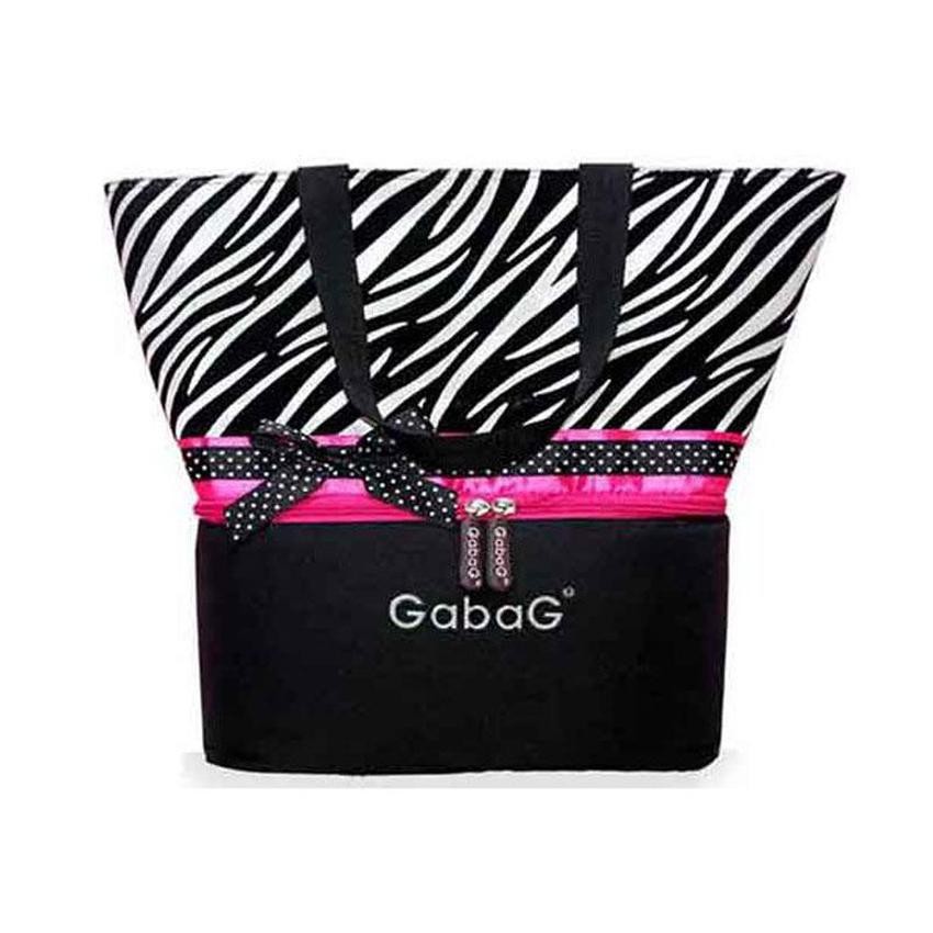 Gabag Cooler Bag Zebra Baby Bow Tas Penyimpan ASI