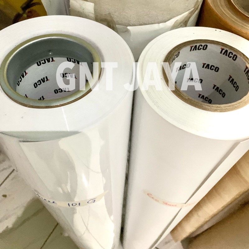 RB ECO SHEET by TACO original PUTIH GLOSS DOFF ES 101 G A ES101G ES101A ecosheet white glos kilap