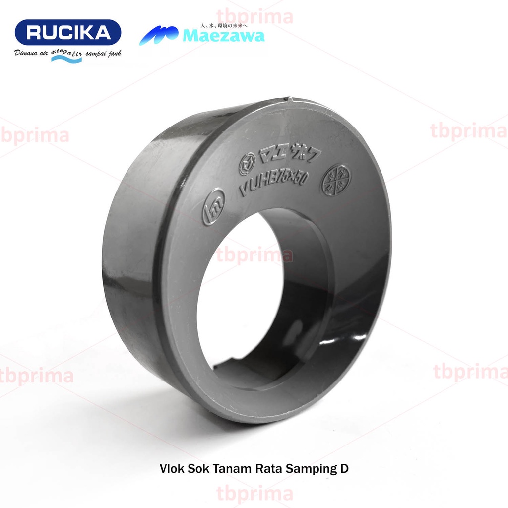 Vlok Sok Tanam Rata Samping 4 x 2” D RUCIKA ( Special Fitting )