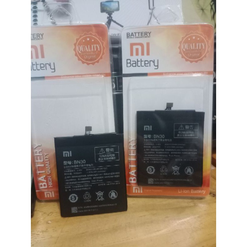 Baterai Hp XiaoMi Redmi 4A BN 30 Original / Battery Batrai Batre BN30 Xiao Mi 4 A Xiaumi Ori