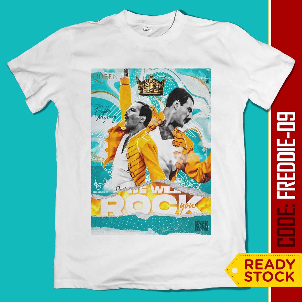 READY STOCK! KAOS FREDDIE MERCURY, KAOS QUEEN SINGLE