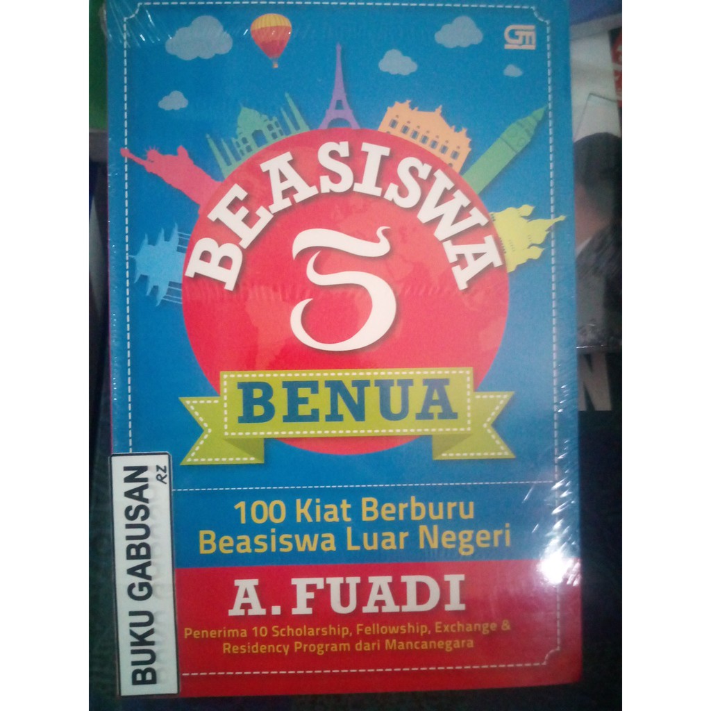 READY STOCK  BUKU BEASISWA 5 BENUA 100 KIAT BERBURU BEASISWA LUAR NEGERI rz