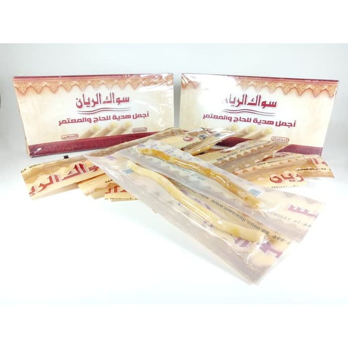 KAYU SIWAK IMPOR ARAB SAUDI SIWAK AR ROYYAN MADE IN SAUDI ARABIA ORIGINAL 100? KUALITAS SIWAK NO 1