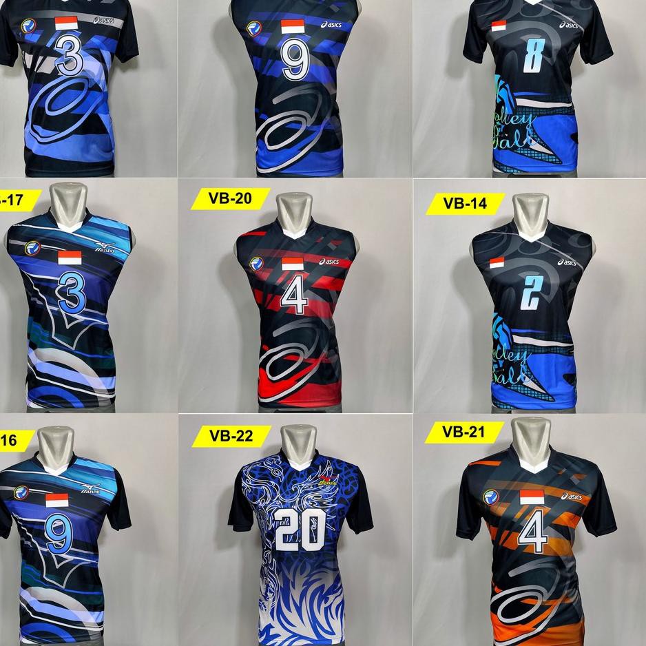 Jersey Voli Printing Kaos Voli Proliga Teamnsa Indonesia Shopee Indonesia