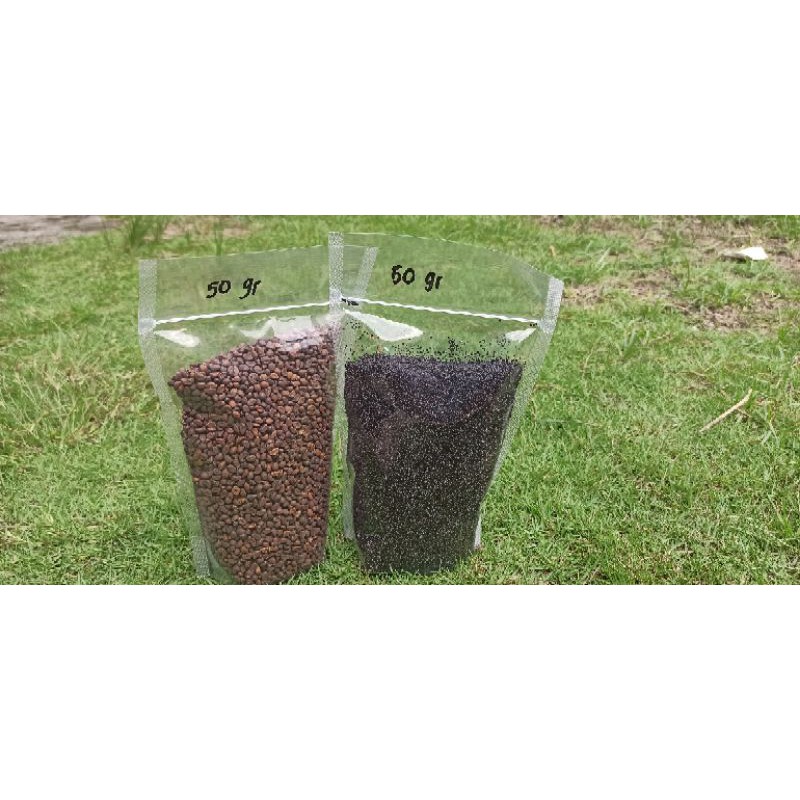 Paket 1kg Benih Sayuran  (Bayam½, Kangkung½) 30 hari panen