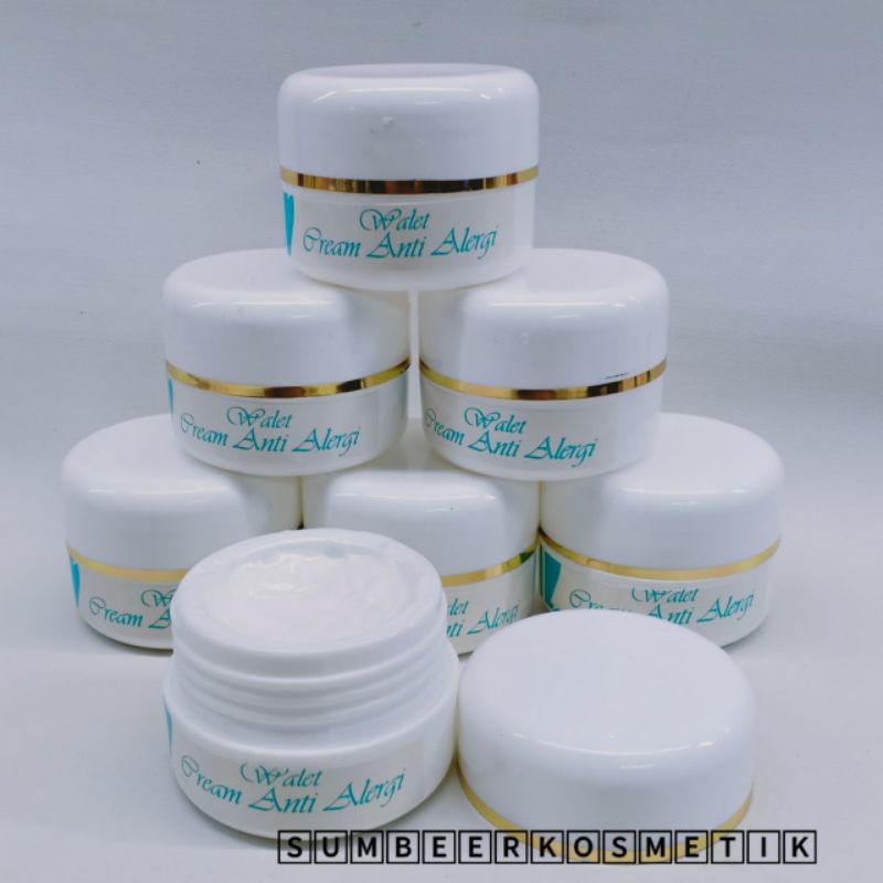 Walet Cream Anti Alergi Pot Putih by Home Snow