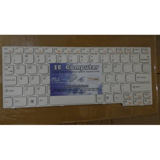 Keyboard Lenovo Laptop notebook Ideapad E10-30 white
