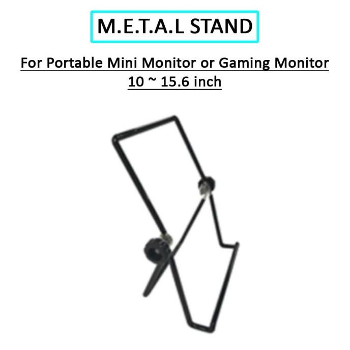Promo METAL STAND FOR PORTABLE MINI MONITOR OR GAMING MONITOR