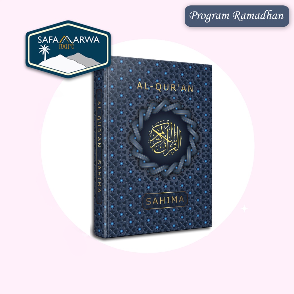 AL-QURAN TILAWAH SAHIMA UKURAN SEDANG A5-BIRU