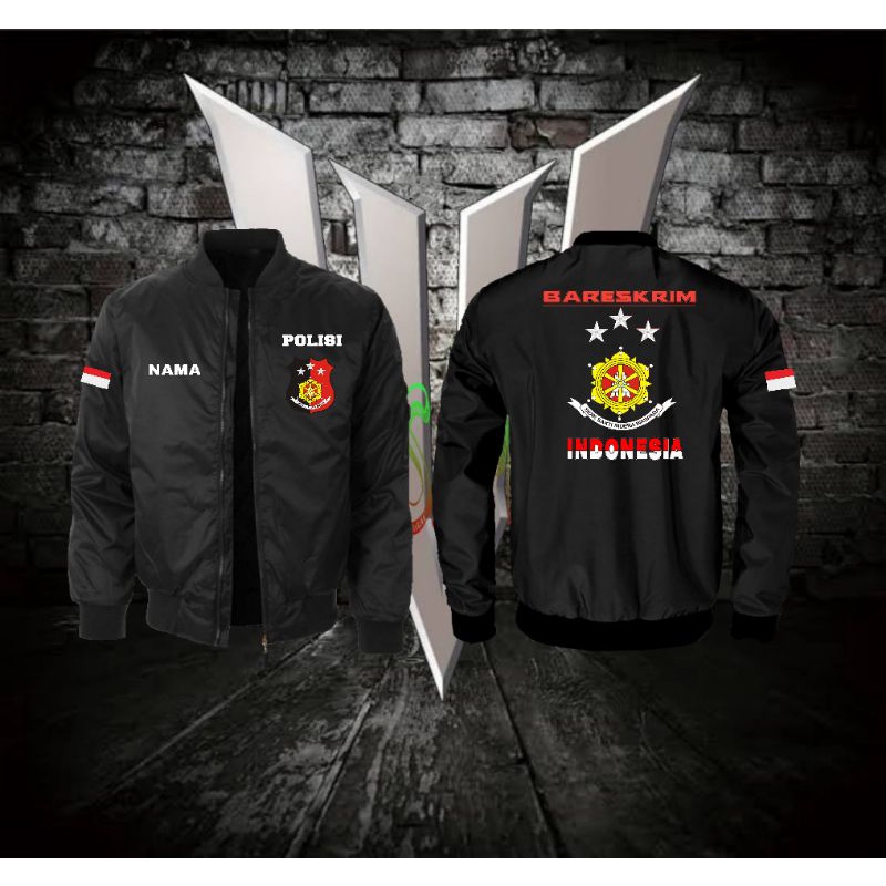 jaket bareskrim bomber/polisi/polri