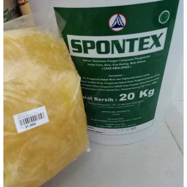 

250gr SP Spontex/Pengembang Kue/Emulsifier/Pelembut Bolu/Pengembang Bolu