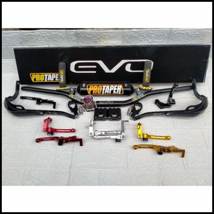 Paket Stang Fatbar Evo Type Low Crf 150 Stang Evo Set Handguard Set Ha
