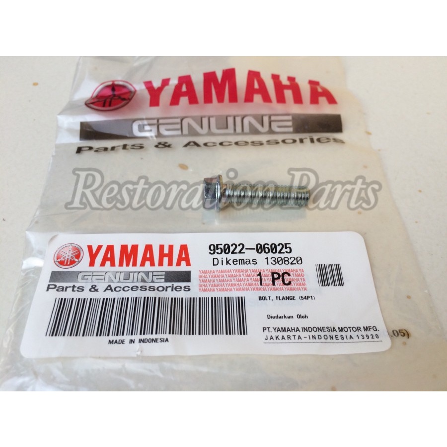 Baut Bak Kopling 95022-06025 R25, MT 25