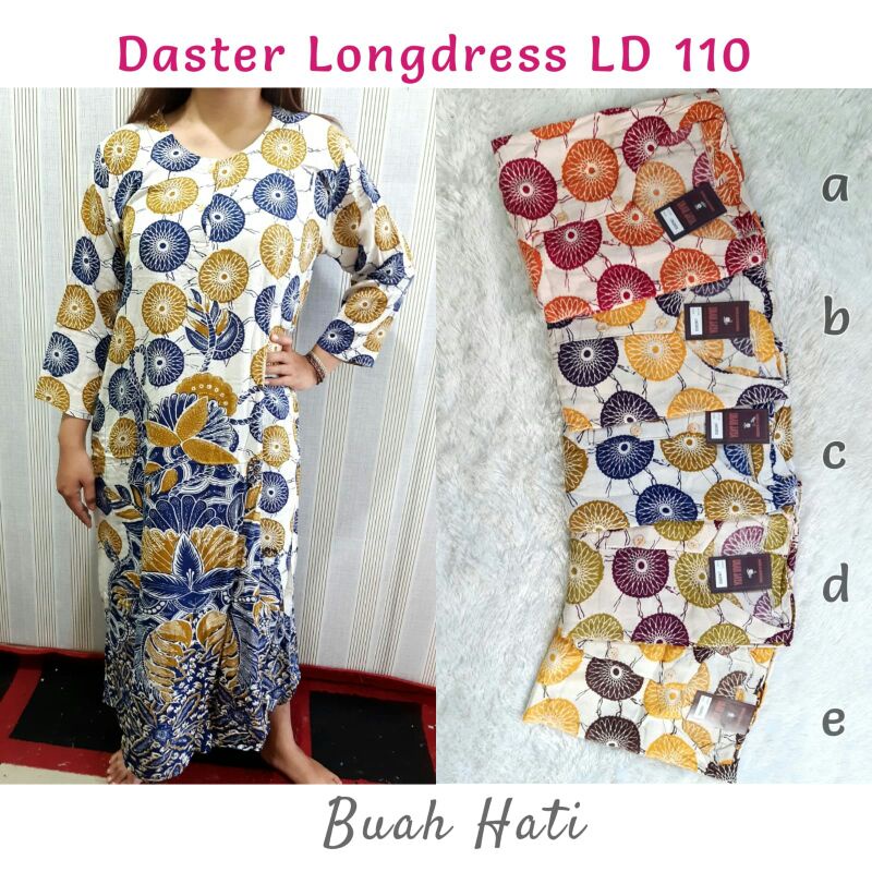 Daster Panjang LD 130cm Bahan Adem dan Nyaman