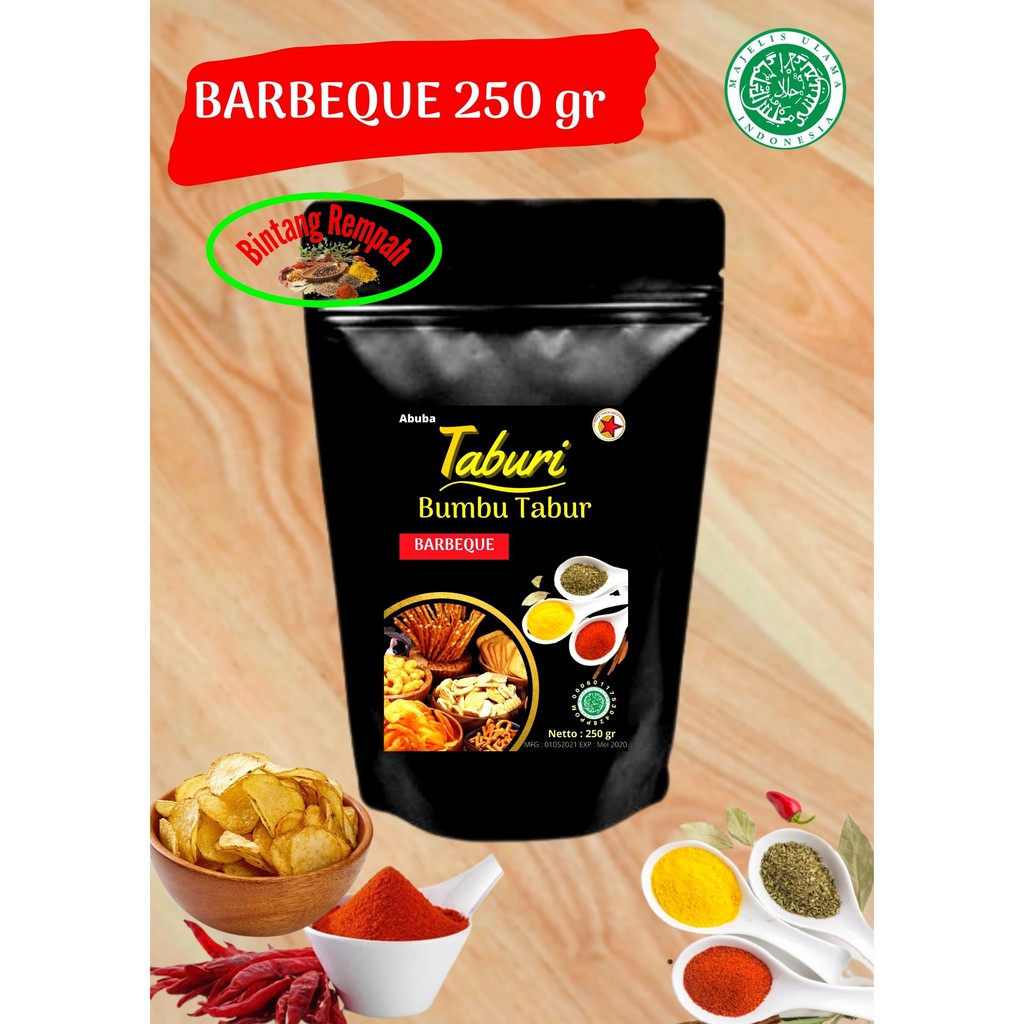 

BUMBU TABUR RASA BARBEQUE KEMASAN 400 GR